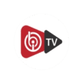 le logo ibo player avec coleur rouge et noir